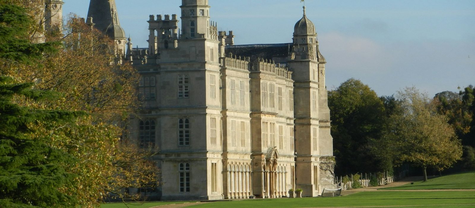 An English country house on a summer afternoon