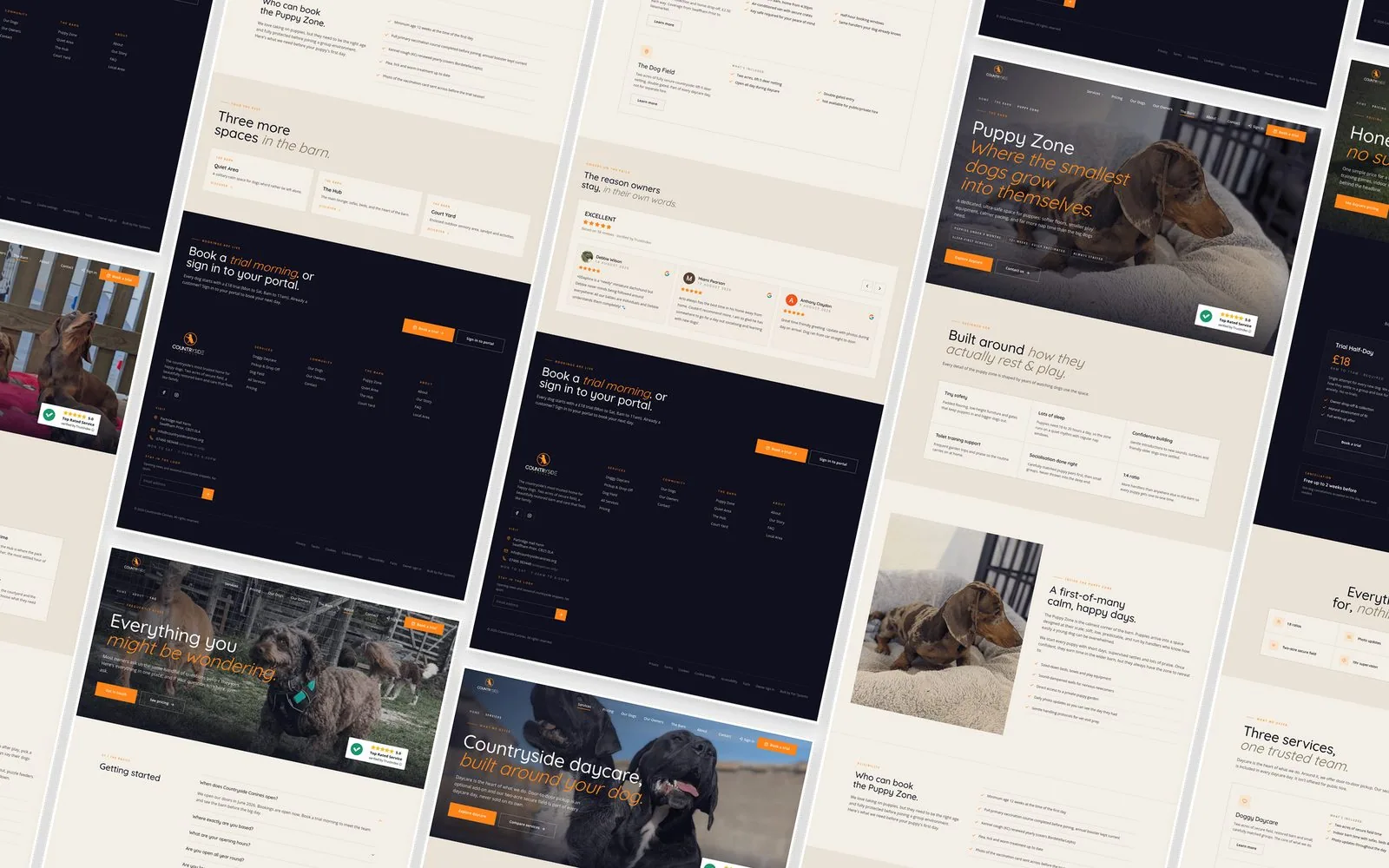 Countryside Canines website
