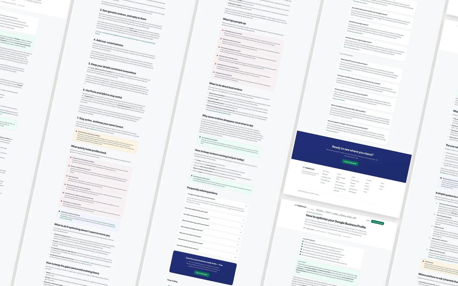 MyBizRanked website
