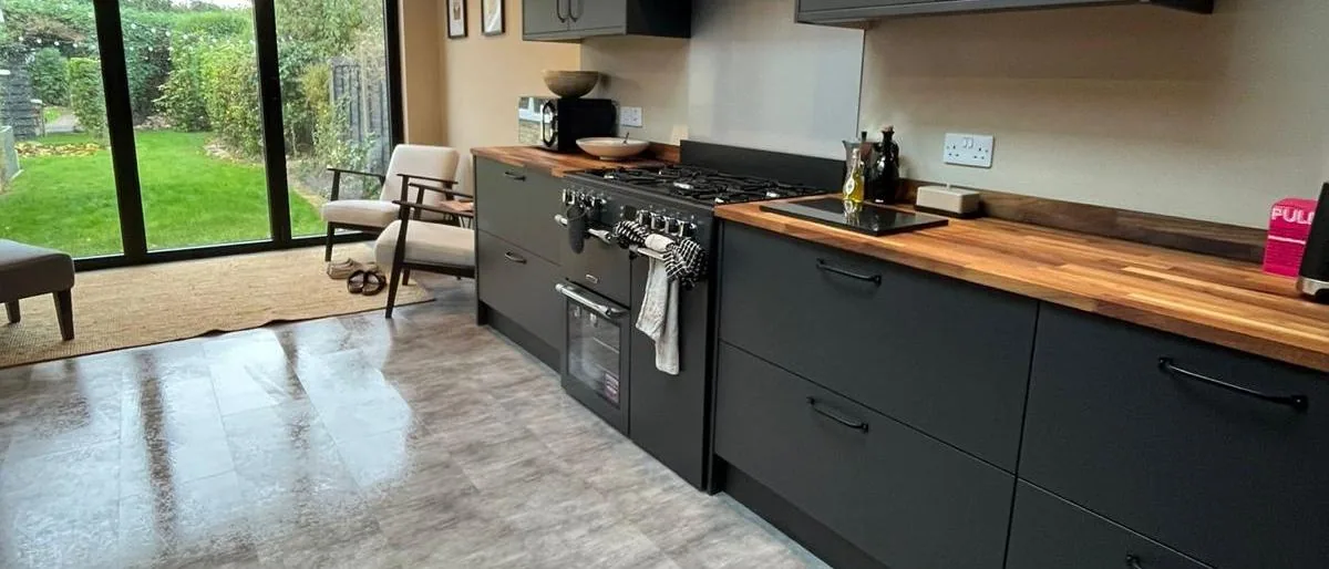 A freshly cleaned kitchen, from the Benchmark Home and Business site