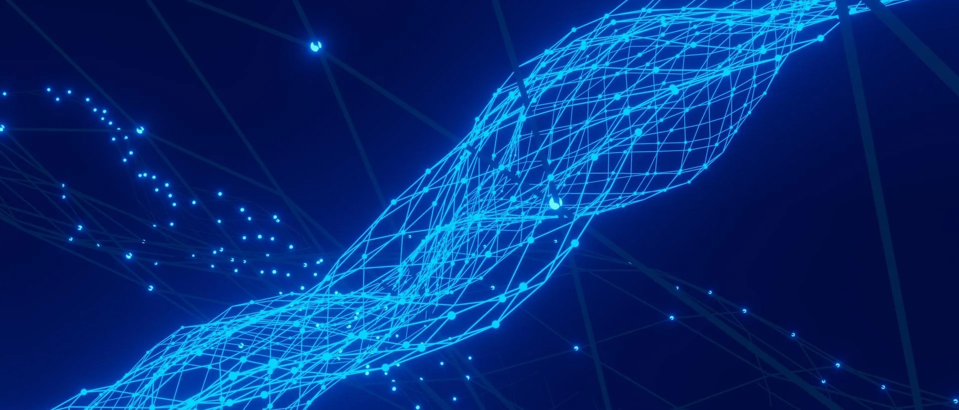 A network of connected points